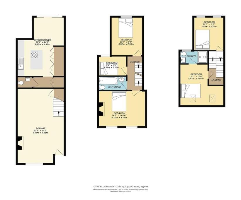 Charming Leytonstone 5 Bed - Apartment